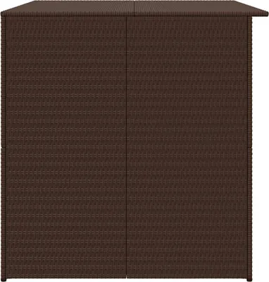 Produktbild von vidaXL Garden-Auflagenbox Braun 150x100x100 cm Poly Rattan