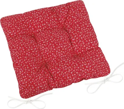 Obrázek produktu pro Sedák Adéla prošívaný - 40x40 cm - Červená