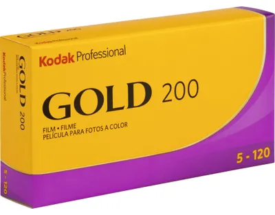 Produktbild von Kodak 1x5 Gold prof. 200 120 1075597