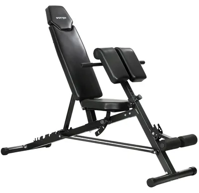Produktbild von Hantelbank Verstellbar 4 in 1 Trainingsbank mit Beinstrecker