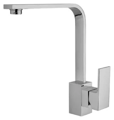Produktbild von Paini Besar Einhebel-Küchenarmatur, quadratisch, rechteckiger Auslauf, 360° Chrom 84CR572HRPA