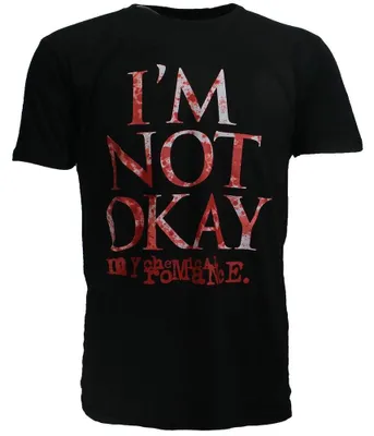 Zdjęcie produktu dla Koszulka „I'm Not Okay” zespołu My Chemical Romance – rozmiar XXL