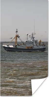 Produktbild von MuchoWow® Poster Nordsee - Fischerboot - Wasser 20x40 cm - Plakat - Foto