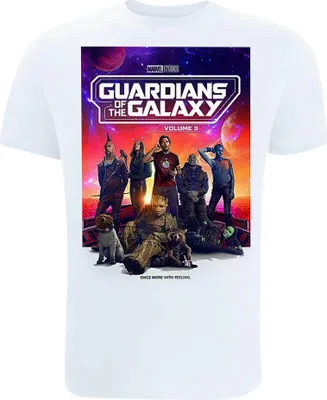 Obrázek produktu pro Guardians Of The Galaxy - pánské tričko TV2190 (L) (Bílá)