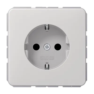Produktbild von JG SCHUKO Steckdose CD1520LG 16A 250V CD grau
