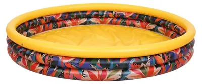 Immagine prodotto di SunClub 51464 Piscina gonfiabile per bambini da 280 L, motivo tropicale