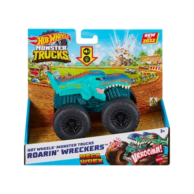 Obrázok produktu pre Hot Wheels Monster Trucks HDX64, Monster truck, 3 rok / roky, LR44, Plast, Kov, Tyrkysová