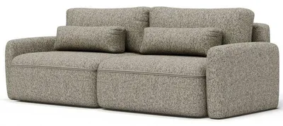 Produktbild von Sofa Ecksofa mit Schlaffunktion mit Bettkaste 3-in-1 Sofa Couch HellbraunTina Puente16