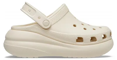 Produktbild von CROCS Classic Crush Clog Bone Beige Uni 34-35 EU