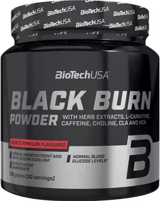 Produktbild von BioTech USA | Black Burn Drink Powder Watermelon
