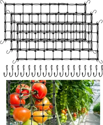 Produktbild von Famanu Trellis Netz für Kletterpflanzen - 3 Stück - 60 x 120 cm