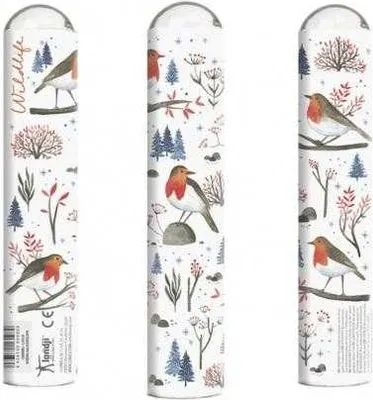 Produktbild von Teleidoskop mit Vögel-Design, erzeugt Muster aus der Umgebung, 19 cm lang, 4,5 cm breit