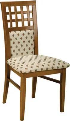 Produktbild von Gepolsterte Esszimmer Stühle 6x Stuhl Gruppe Stühle Garnitur Textil Stoff Holz