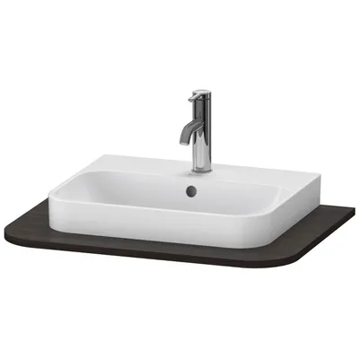 Produktbild von Konsole DURAVIT Happy D.2 Plus 650 x 480mm Nussbaum gebürstet HP031B06969 ohne Waschtisch