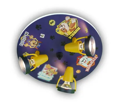 Produktbild von Niermann Paw Patrol Deckenleuchte 3fach GU10 Multicolor, Bunt  Germany