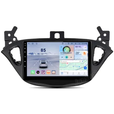 Immagine prodotto di Hexinex 9" Carplay Android 15 - Autoradio per Opel Corsa E (2015–2019) e Adam (2013–2016), 8+256 GB, navigatore GPS, Wi-Fi, Bluetooth, 4G, DSP, panorama a 360°