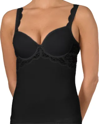 Produktbild von Nina von C. Silver Edition BH-Hemd / Top mit Spacer Cup Mit Spitzen-Details, Perfekte Passform, Zaubert ein tolles Dekollete