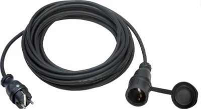 Zdjęcie produktu dla Przedłużacz Schuko 5 m H05RR-F3G1.5 IP44 z wtyczką PCE + złącze Althoff, 040605k