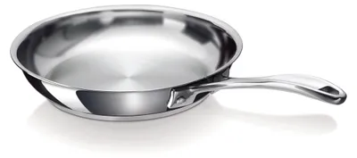 Kochpfanne 30 cm, Edelstahl, Antihaftbeschichtung, Induktion