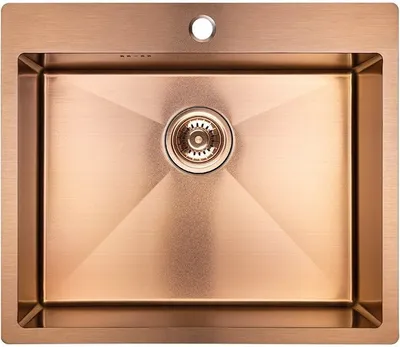 Immagine prodotto di Lavello, lavello, oro rosa, effetto rame, MARMARA, 59 x 51 x 19 cm, 1 vasca