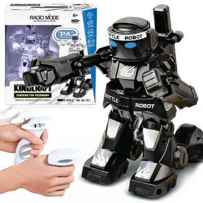 Produktbild von Battle RC Roboter 2.4G Body Sense Fernbedienung Interaktives Boxspielzeug für Kinder Geschenk