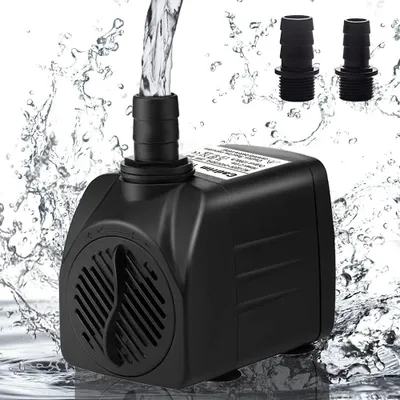 Zdjęcie produktu dla Pompa do akwarium - Pompa zanurzeniowa 25 W - 1200 l/h - Czarna - Do akwarium, fontann i oczek wodnych