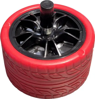 Produktbild von Automatischer rotierender Aschenbecher 11,5 cm RIM KOŁO rot