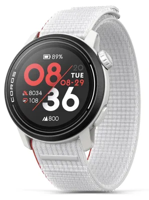 Image de Montre de sport GPS Coros Pace 3, bracelet en nylon
