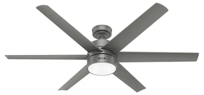 Obrázok produktu pre Hunter Solaria stropný ventilátor 152 cm, matná strieborná