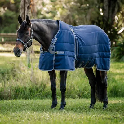 Immagine prodotto di Coperta da stalla Horseware, taglia 130 - Modello Rambo Optimo Stable, 200 grammi