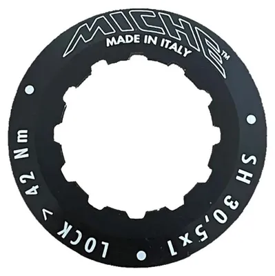 Imagen del producto de Anillo de fijación para cassette Shimano de 11 dientes, color plateado. Plateado, talla única