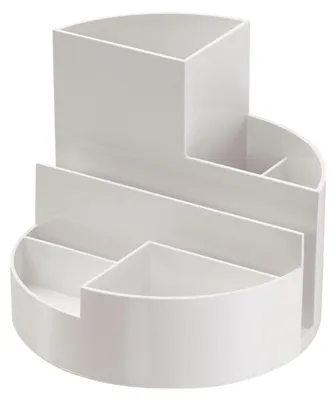 Immagine prodotto di Portamatite MAUL Scatola rotonda MAUL in plastica 14 x 14 x 12,5 cm bianco