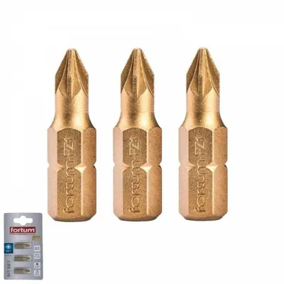 Obrázok produktu pre Bity krížové PZ 1x25mm, 3ks, S2