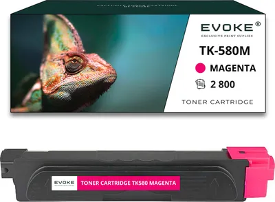 Immagine prodotto di Toner per Kyocera TK580M-TK580M TK580M Rosso (magenta) | Sostituzione per P6021 P6021cdn FS-C5150 FS-C5150DN