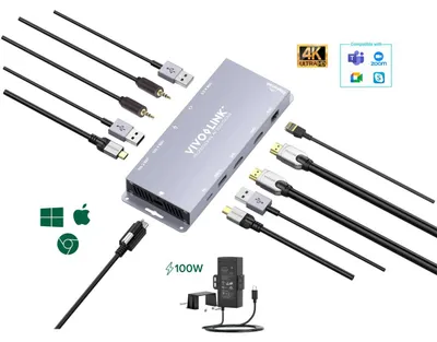 Produktbild von VivoLink Dockingstation - USB-C 3.2 Gen 2