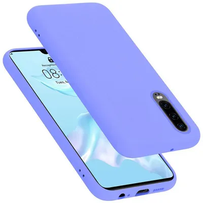 Immagine prodotto di Cadorabo custodia protettiva per Huawei P30 custodia in viola telefono cellulare Case Cover TPU Etui