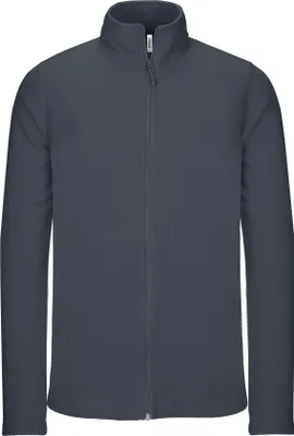 Produktbild von Kariban Herren Mikro-Fleece Jacke RW5625 (XL) (Konvoy Grau)