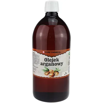 Produktbild von PURE CHEMICAL | Arganöl | Haaröl | Hautöl  | Kaltgepresst  | 1 l