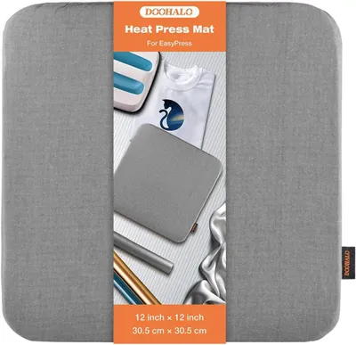 Productafbeelding van Hittebestendige strijkmat 30,5 x 30,5 cm voor warmtepersen en strijkoverdrachten