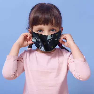 Produktbild von HAD Kinder Mund- und Nasenmaske MSB Mask , Nauticus - Blau