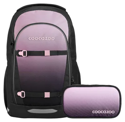 Produktbild von Coocazoo, Schulrucksack-Set EVERY Rose Shadows 2-teilig