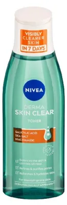 Image de Nivea Derma Skin Clear Face Toner avec acide salicylique et niacinamide 200ml
