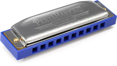 Produktbild von Hohner Mundharmonika Pentaharp Mundharmonika, D-Moll, Edelstahl (M21BX-DM)