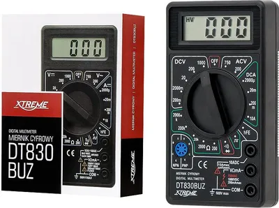 Produktbild von Digitalmultimeter XTREME DT830BUZ