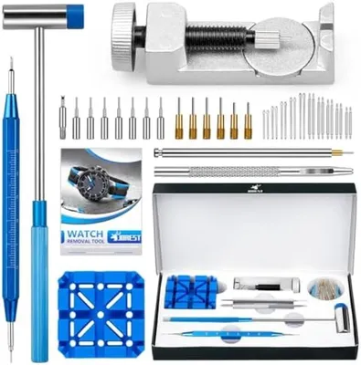 Productafbeelding van PromoHome® Reparatieset voor horlogebanden - Complete set gereedschap voor het vervangen van horlogebanden