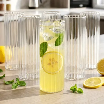 Image de Verres en verre borosilicate de 560 ml, lot de 6
