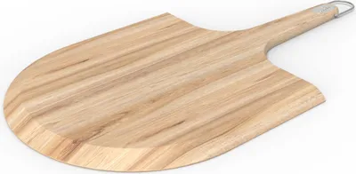 Produktbild von Pizzaschieber aus massivem Holz, 36 cm breit, ideal zum Backen und Servieren von Pizza