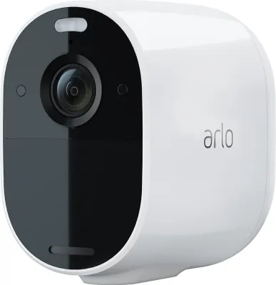 Produktbild von Arlo Essential 3 2K-Sicherheitskamera, 2er Set mit Solarpanel, IP-Sicherheitskamera, Innen & Außen, Verkabelt & Kabellos, 7,5 m, Decke/Wand, Weiß