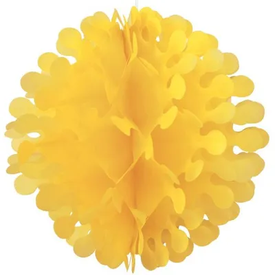 Produktbild von Dekoball in Gelb, 30 cm Durchmesser