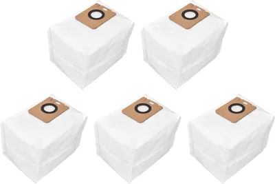 Imagen del producto de 5 bolsas para aspiradora de polvo, compatibles con robots aspiradores de la serie Dream Bot Z10 Pro y L10 Plus